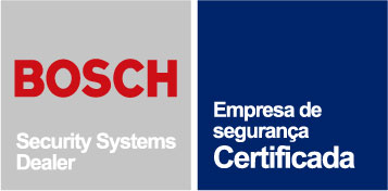 Empresa Certificada pela BOSCH Security Systems.